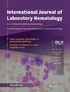International Journal of Laboratory Hematology雜志封面